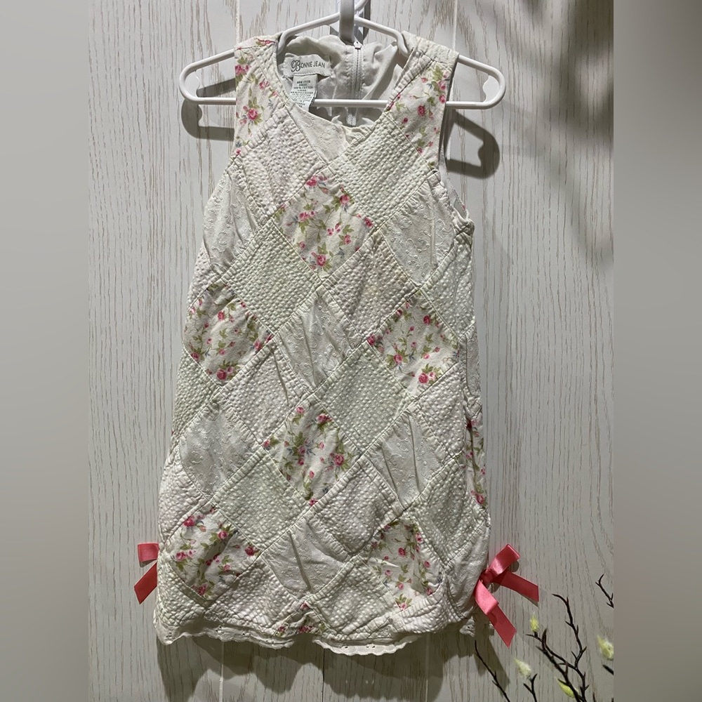Bonnie Jean Quilted Dress Size 4T